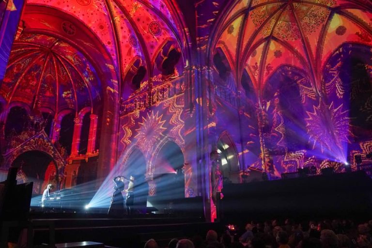 Spectacle de mapping monumental de Damien Fontaine (1)