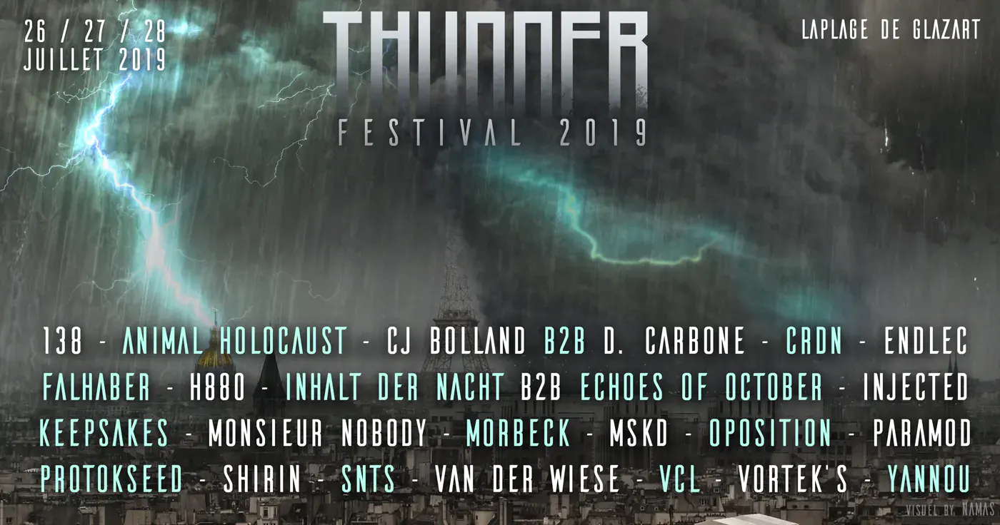 Bannière du Thunder Festival 2019