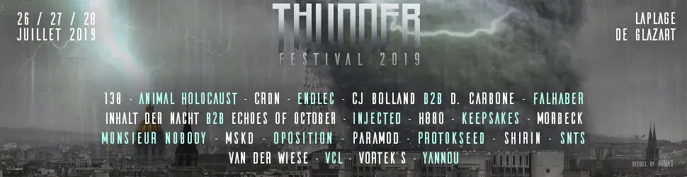 Billboard web du Thunder Festival 2019